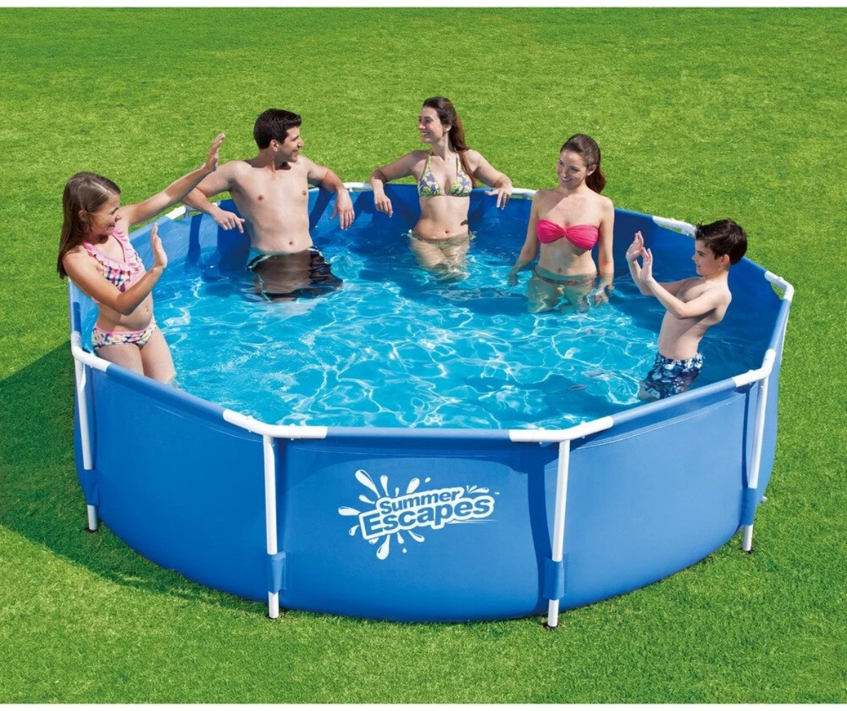 Бассейн каркасный 244х76см Summer Escapes Polygruop Р20-0830