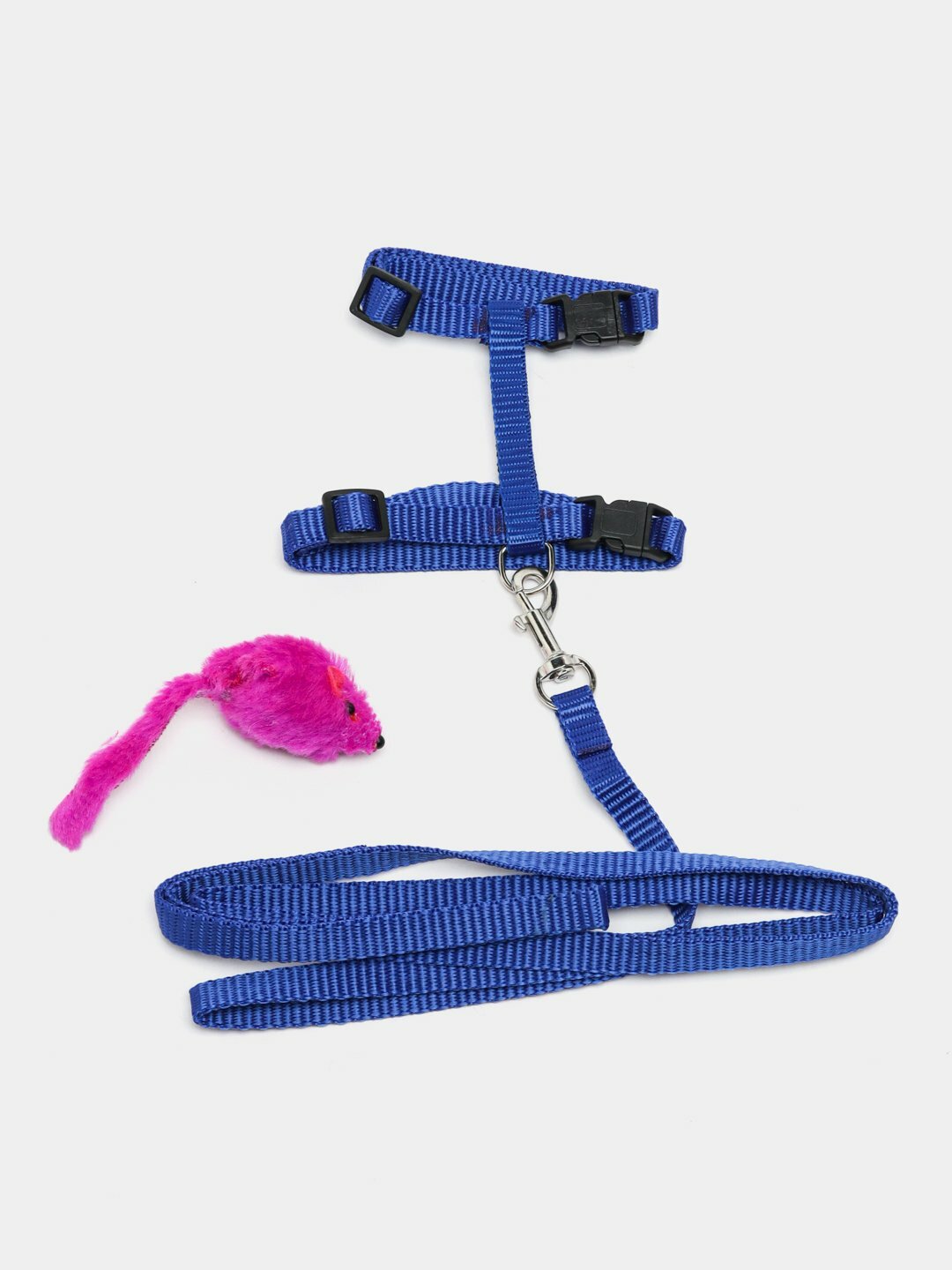 Шлейка для кошек, мышка в подарок — фото 1