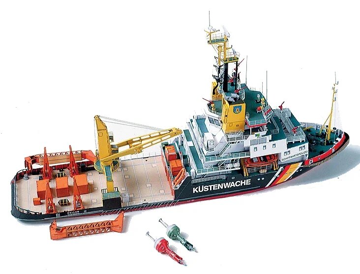 Картонный конструктор Mellum Pollution Control Vessel 1:250
