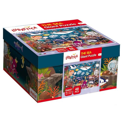 Пазл Гигантский Морские обитатели 58297