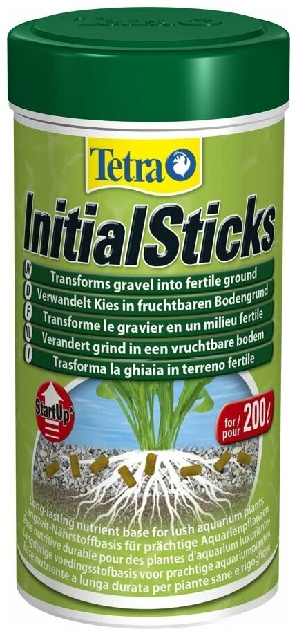 Удобрение Tetra InitialSticks для растений для быстрого укоренения и роста, 200г - фото №1