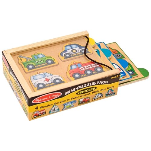 фото Набор рамок-вкладышей melissa & doug транспорт (4791)