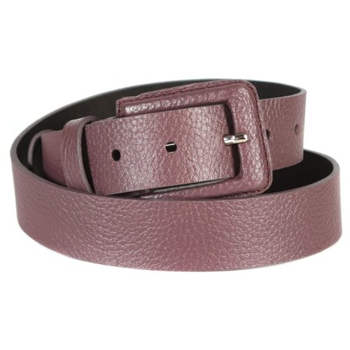 фото Ремень/ремень женский/натуральная кожа/mayger/а-рн-4506/бордовый/90/цельнокроеный/с пряжкой/подарочная коробка