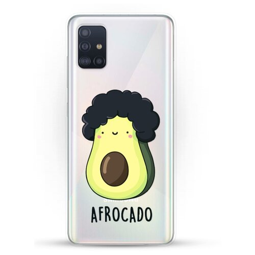 фото Силиконовый чехол афрокадо на samsung galaxy a51 andy & paul