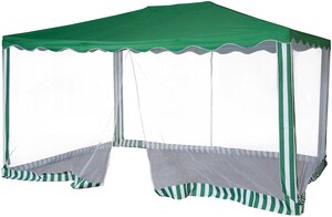 Шатер Green Glade 1088, со стенками и москитной сеткой, 4 х 3 х 2.5 м