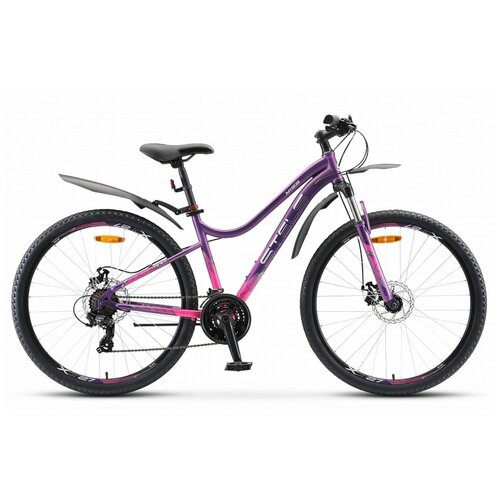 Горный (MTB) велосипед STELS Miss 7100 MD 27.5 V020 (2020) 16 пурпурный (требует финальной сборки)