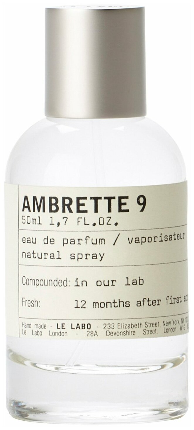 Le Labo парфюмерная вода Ambrette 9, 50 мл