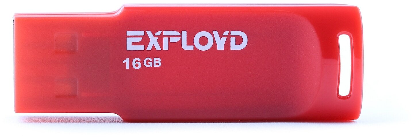 Флеш-накопитель 16Gb Exployd 560, USB 2.0, пластик, красный