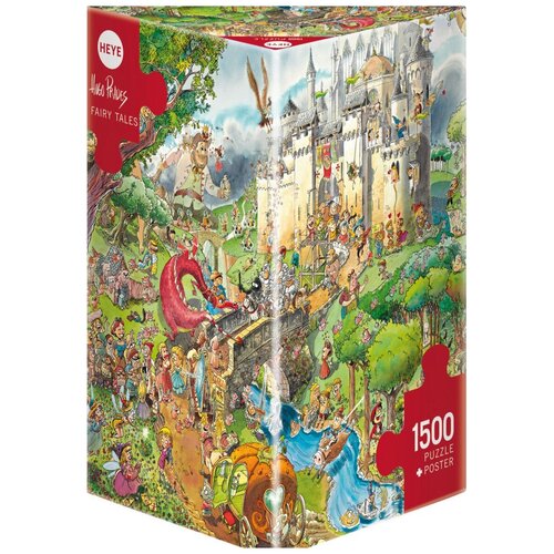 Пазл Heye Puzzle + Poster Сказки, Prades (29414), 1500 дет. пазл heye puzzle poster историческая карта 29666 2000 дет