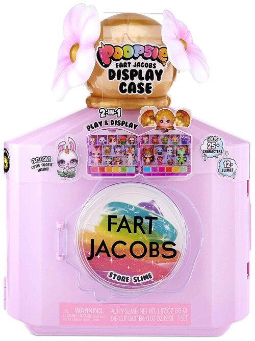 Игровой набор Poopsie Fart Jacobs 2-in-1 Play and Display Case 559894