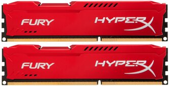 Оперативная память HyperX Fury 8 ГБ (4 ГБ x 2) DDR3 1866 МГц DIMM CL10 HX318C10FRK2/8