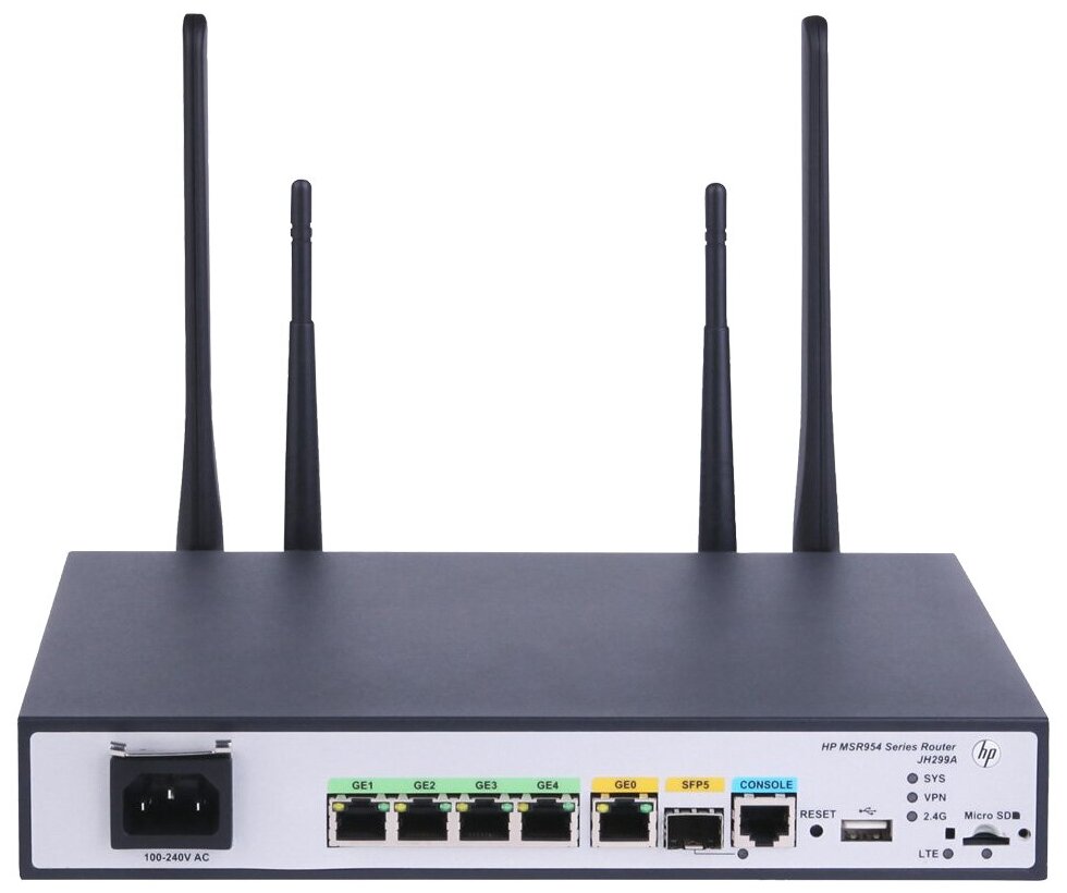 HPE MSR954-W 1GbE SFP (WW) Router