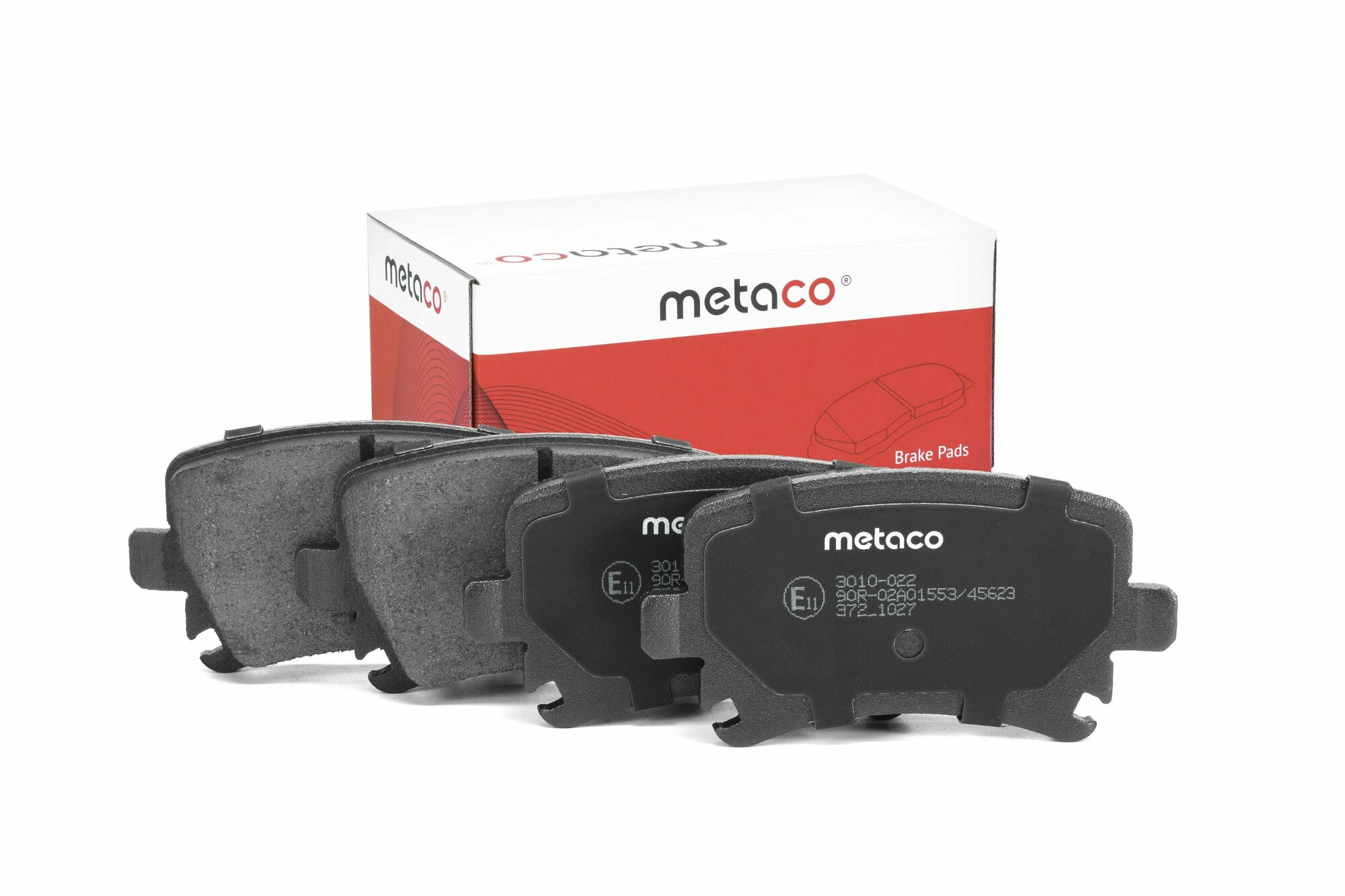 Колодки тормозные задние дисковые к-кт Metaco 3010-022