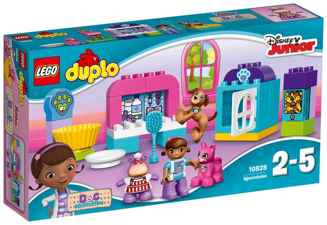 Конструктор LEGO DUPLO Doc McStuffins Ветеринарная клиника доктора Плюшевой (10828)