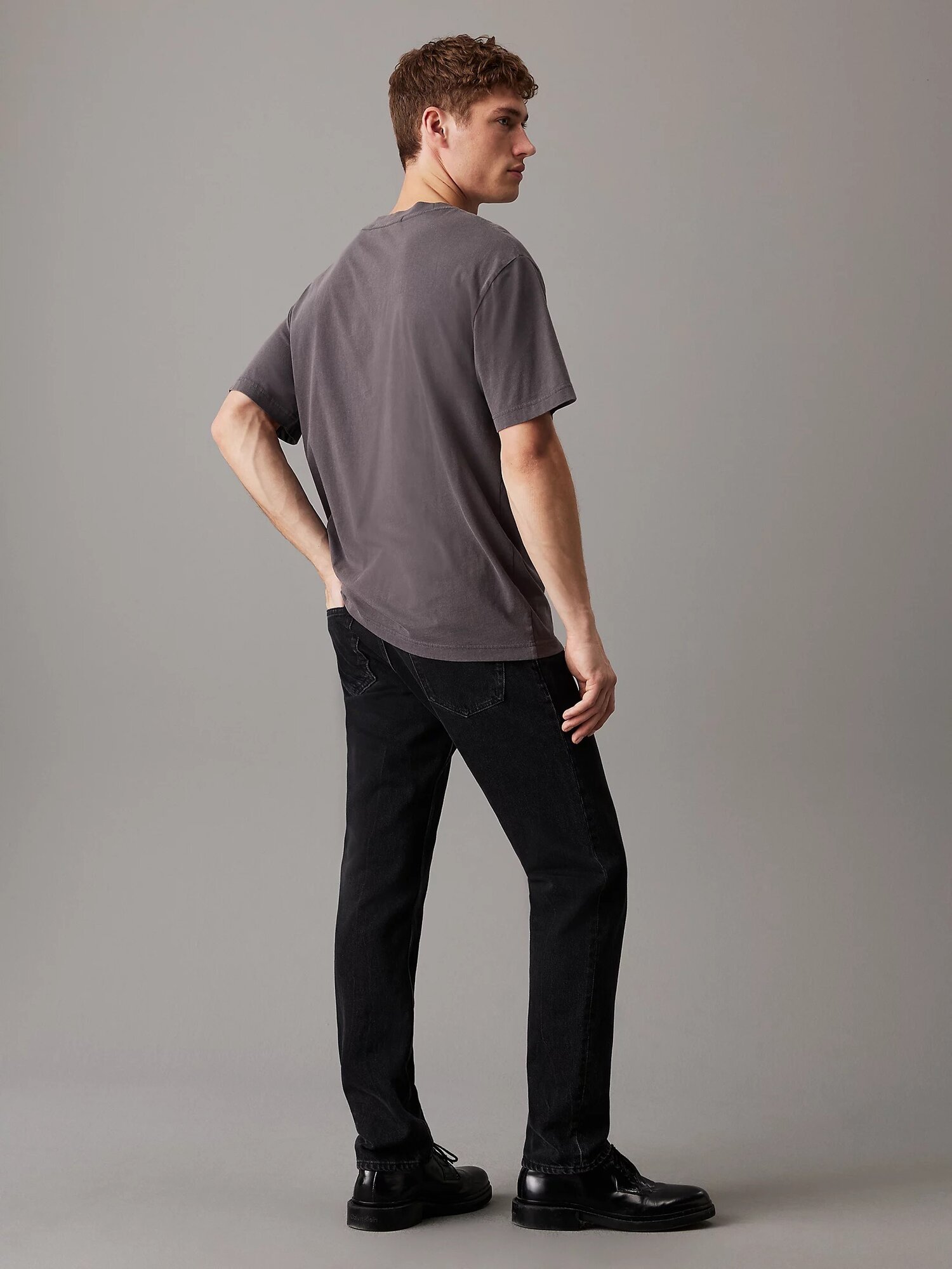 Джинсы классические Calvin Klein Jeans, размер 29, черный — фото 1