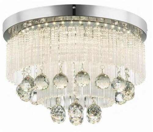 Люстра Globo Lighting Manilo 68598A, 12 Вт, кол-во ламп: 1 шт., цвет: хром