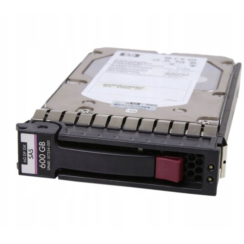 Жесткий диск HP 600 ГБ 517354-001 жесткий диск 718302 001 hp msa 4tb 6g sas 7 2k rpm lff 3 5 indp