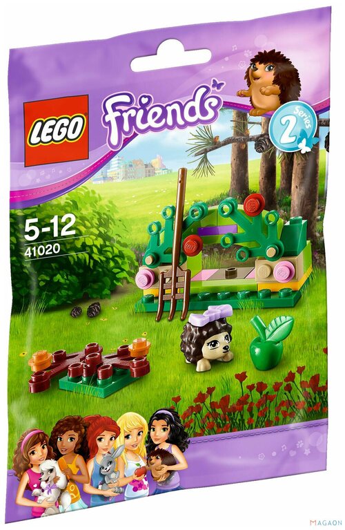 Конструктор LEGO Friends 41020 Норка ёжика, 34 дет.