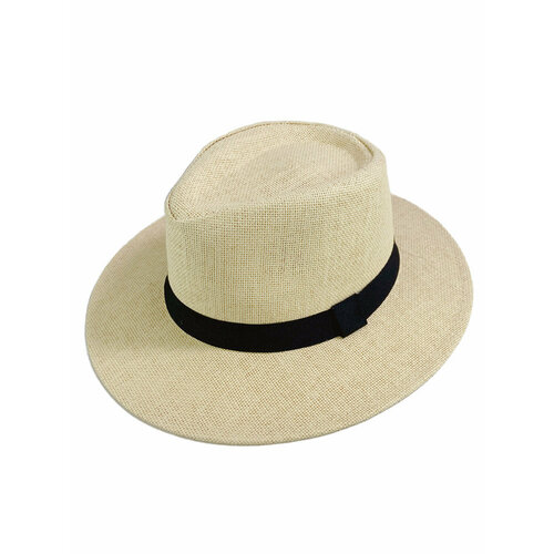 фото Шляпа , размер 58, бежевый верида
