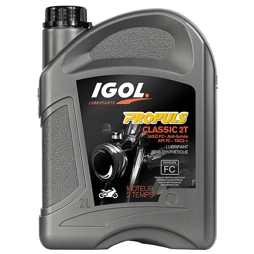 фото Полусинтетическое моторное масло igol propuls classic 2t 2 л