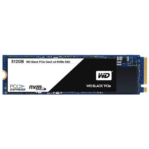 Твердотельный накопитель Western Digital WD Black NVMe 512 ГБ M2 WDS512G1X0C 650000₽