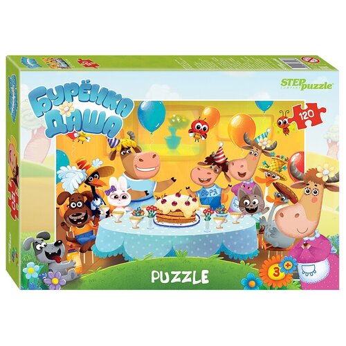 Пазл Step puzzle Riki (75157), 120 дет., 18х13х3 см пазл riki 120 элементов