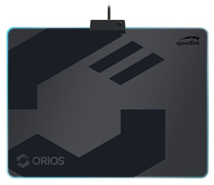 Коврик для мыши с подсветкой RGB Orios Gaming Mousepad, soft SL-620105-BK