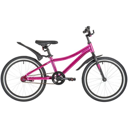 Горный (MTB) велосипед Novatrack Prime 20 Al Girl (2020) металлик розовый 12