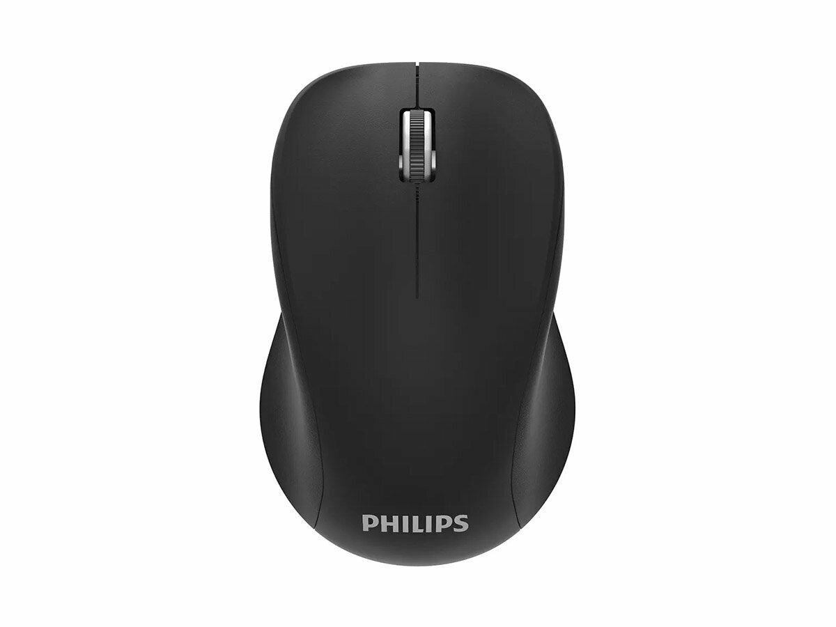 Мышь беспроводная Philips M384, 1600dpi, Wireless/USB, Черный SPK7384