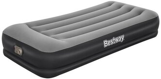 Bestway Кровать надувная Twin, 191 x 97 x 36 см, со встроенным электронасосом, 67723 Bestway