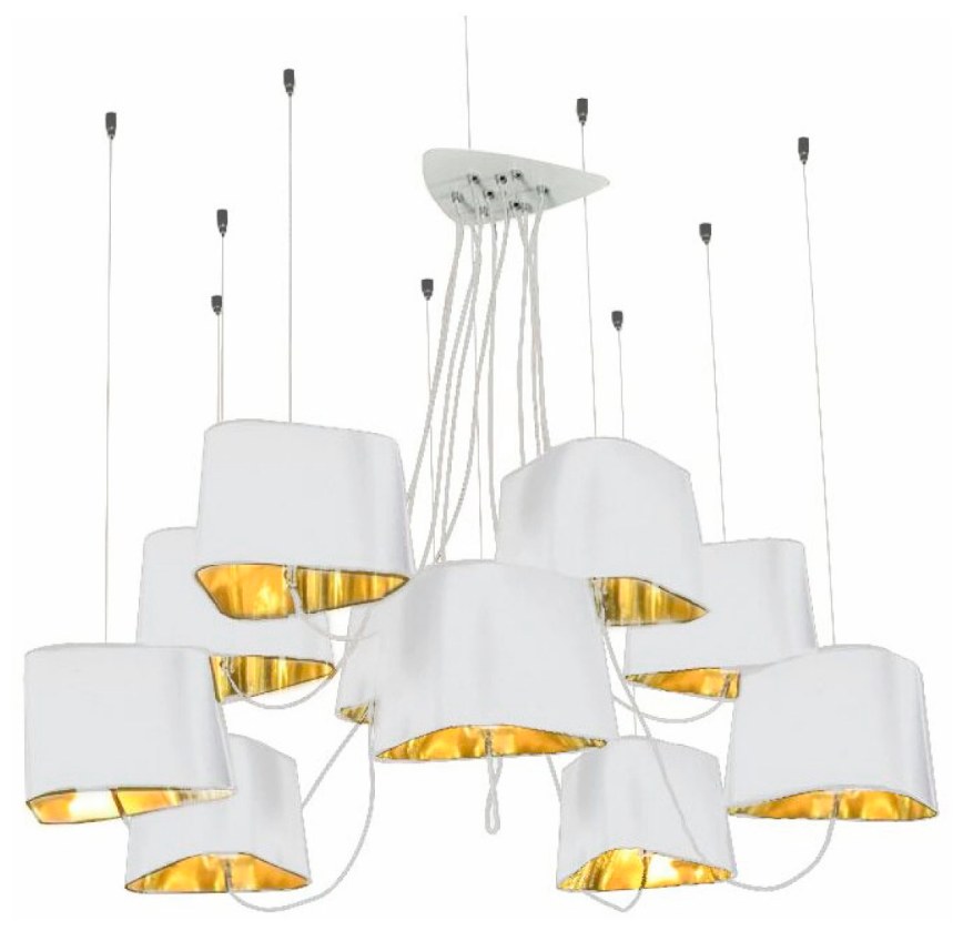 Подвесная люстра Loft it Nuage LOFT1163-10WH