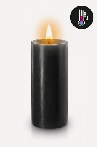 Изображение товара Черная низкотемпературная свеча для ваксплея Fetish Tentation