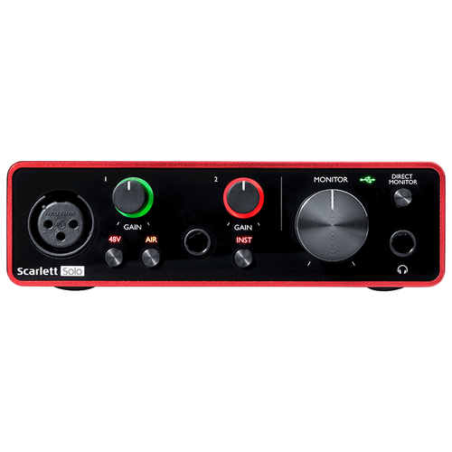 Focusrite Scarlett Solo 3rd Gen 7FOMOSC0024