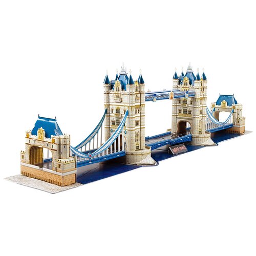 3D-пазл CubicFun Тауэрский мост (DS0978h), 120 дет., 21.5 см 3d пазл cubicfun national geographic лондон биг бен 94 детали ds0992h