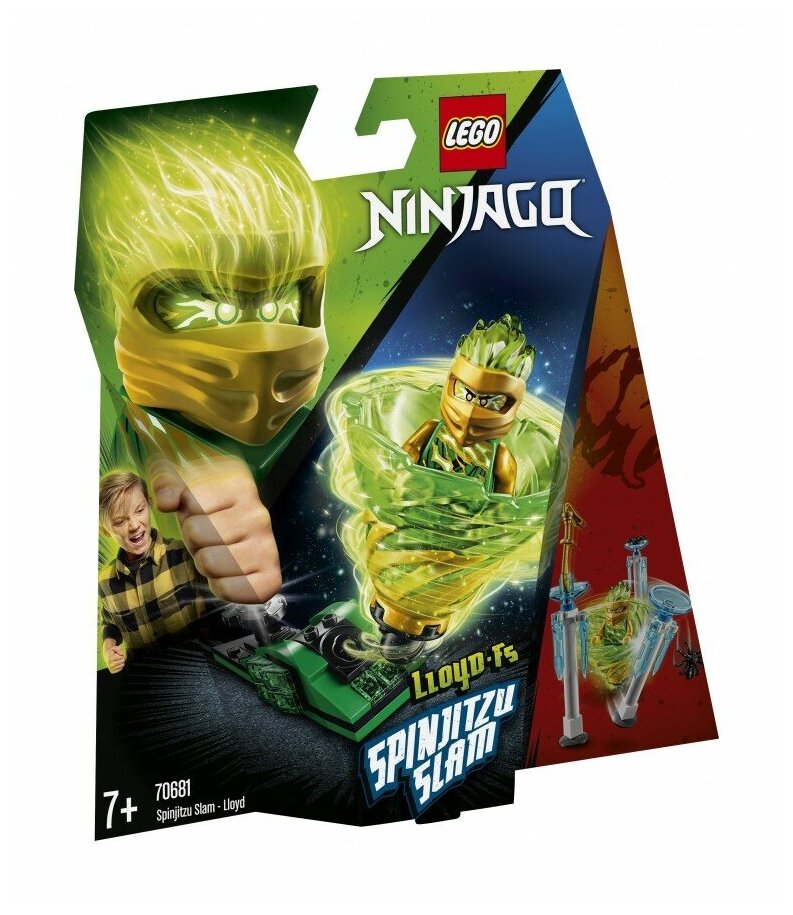 Конструктор LEGO Ninjago Бой мастеров кружитцу — Ллойд