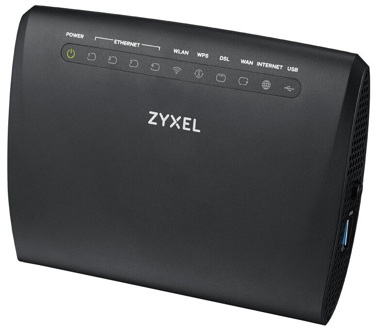 Роутер беспроводной Zyxel VMG3312-T20A (VMG3312-T20A-EU01V1F) N300 10/100/1000BASE-TX/VDSL/ADSL черный