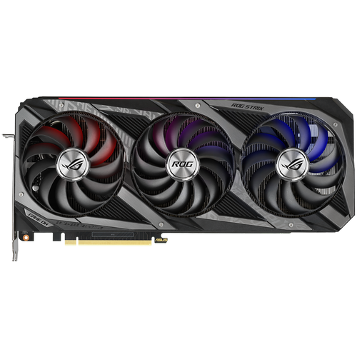 Видеокарта Asus PCI-E 4.0 ROG-STRIX-RTX3090-O24G-GAMING NVIDIA GeForce RTX 3090 24576Mb 384 GDDR6X 1860/19500 HDMIx2 DPx3 HDCP Ret