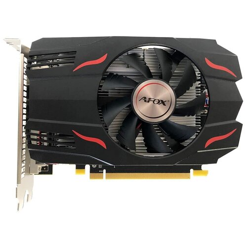 Видеокарта AFOX Radeon RX 550 (512) 2 GB (AFRX550-2048D5H4), Retail видеокарта afox radeon r7 350 2048mb atx single fan afr7350 2048d5h4