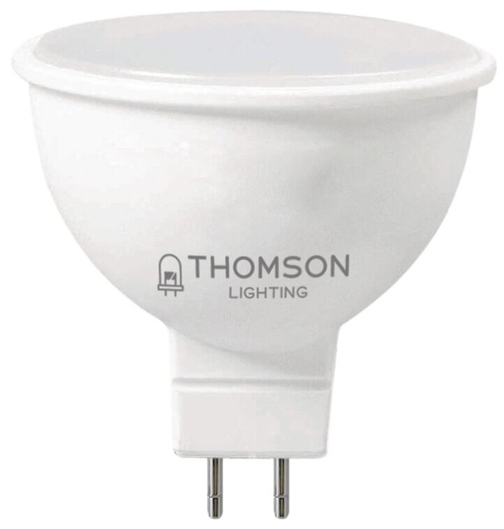 Лампа светодиодная Thomson GU5.3 10W 6500K полусфера матовая TH-B2324