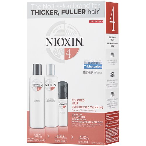 Nioxin Набор System 4 nioxin system 6 kit набор система 6 150 мл 150 мл 40 мл