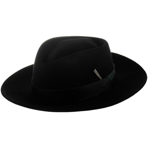 фото Шляпа федора bailey, шерсть, утепленная, размер 59, черный