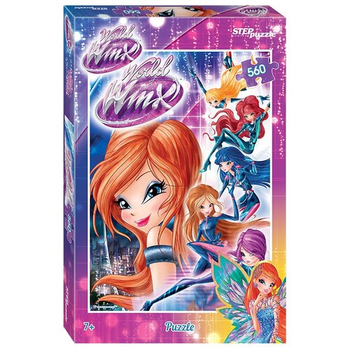 пазл step puzzle rainbow королевская академия 81167 60 дет Пазл Step puzzle Rainbow Winx - 2 (97055), 560 дет.