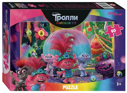 Пазл Trolls-2, 60 элементов