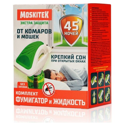 Moskitek Набор Глорус Moskitek Extra: фумигатор + жидкость