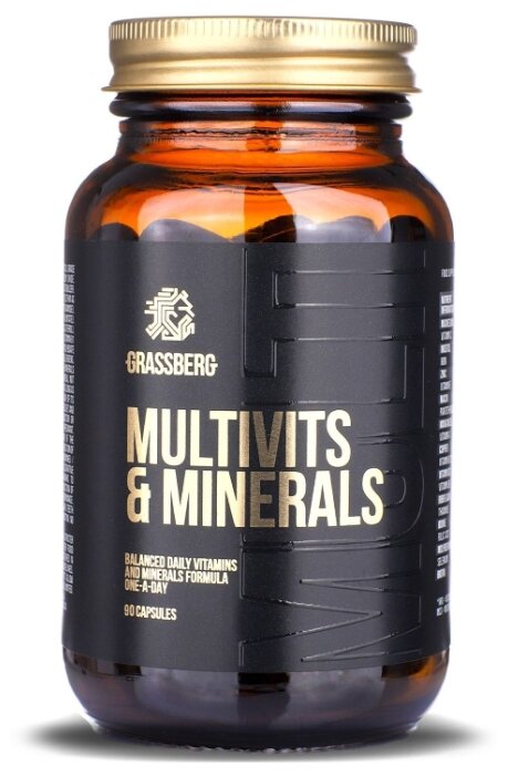 Grassberg Multivits & Minerals капс.