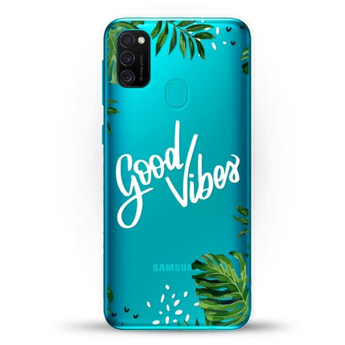 фото Силиконовый чехол good vibes на samsung galaxy m21 andy & paul