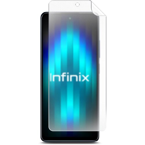 Защитная пленка для Infinix HOT 30 (Инфиникс ХОТ 30) на Экран матовая гидрогелевая с олеофобным покрытием полноклеевое, Miuko защитная пленка для infinix hot 30i инфиникс хот 30 ай на экран прозрачная гидрогелевая с олеофобным покрытием полноклеевое miuko