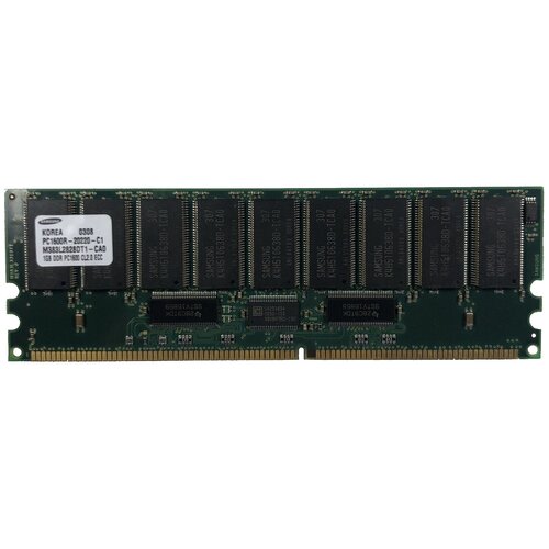Оперативная память Samsung 1 ГБ DDR 200 МГц DIMM CL2 M383L2828DT1-CA0 оперативная память samsung 1 гб ddr 333 мгц dimm cl2 5 m312l2920cz3 cb3