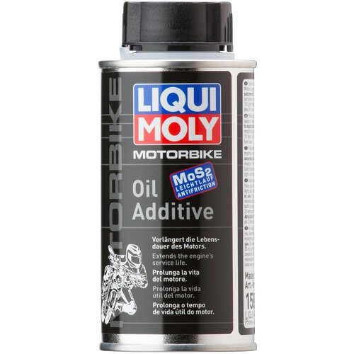 Антифрикционная присадка в масло для мотоциклов LIQUI MOLY Motorbike Oil Additiv 0.125 л