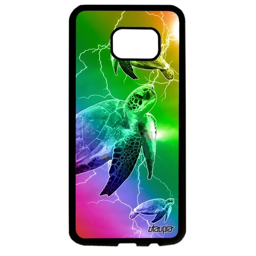 фото Чехол на мобильный galaxy s7 edge, "черепаха" слоновая наземная utaupia